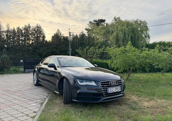 Audi A7 cena 64999 przebieg: 308800, rok produkcji 2011 z Dzierżoniów małe 154